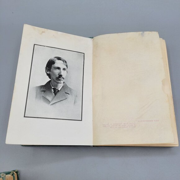 Antique Robert Louis Stevenson Hardcover Book Set of 6 AS IS - Picture 10 of 13